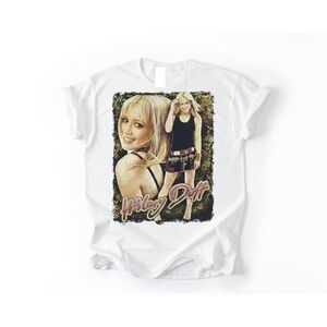 Hilary Duff  Bootleg Concert T Shirt White